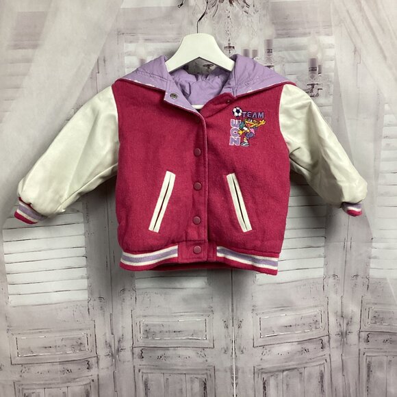 Vintage Y2K Sesame Street Soccer Varsity Jacket Snap Front 5T - Picture 16 of 16